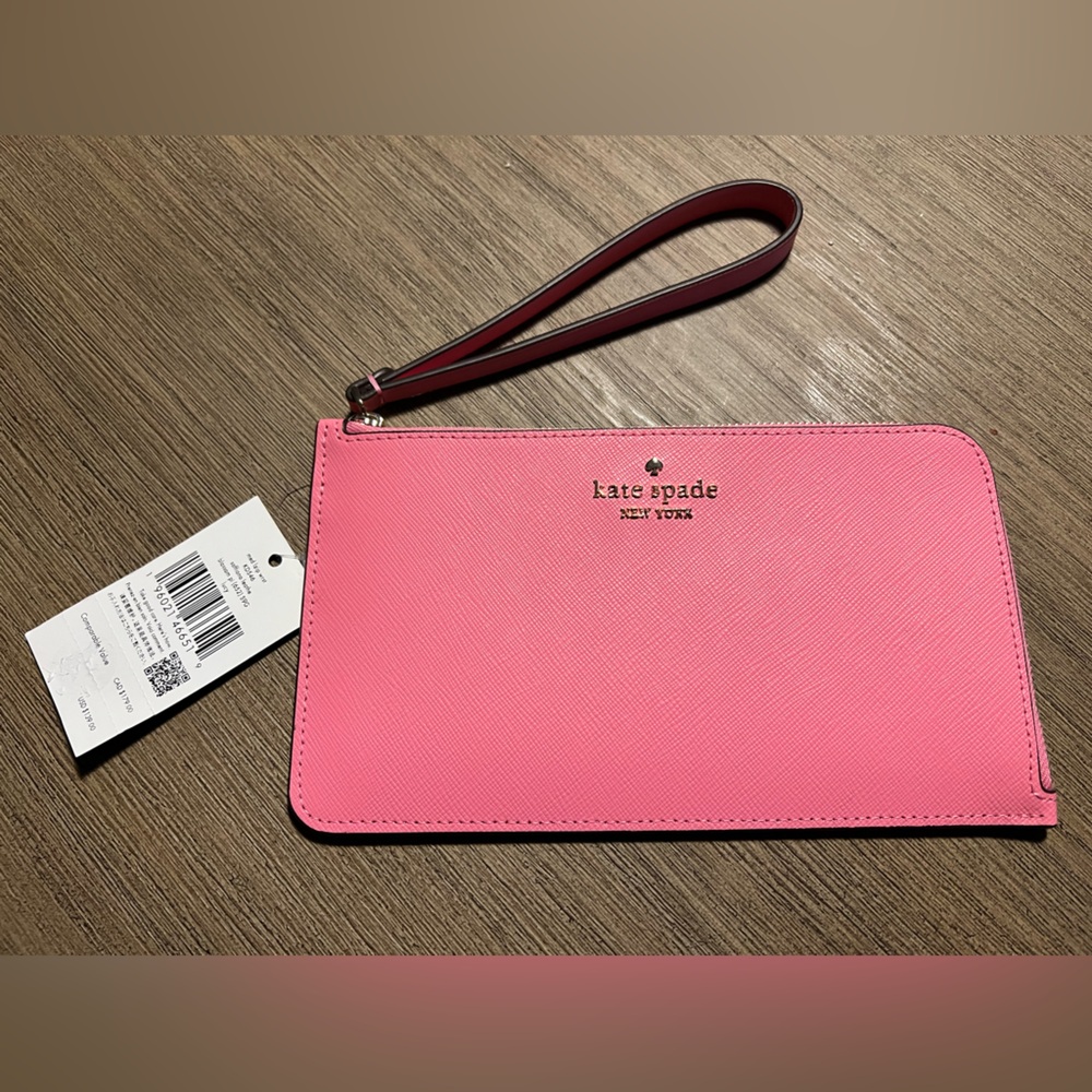 NWT Kate Spade Wristlet Pink